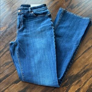 Chico's Dark Blue Boot Cut Jeans